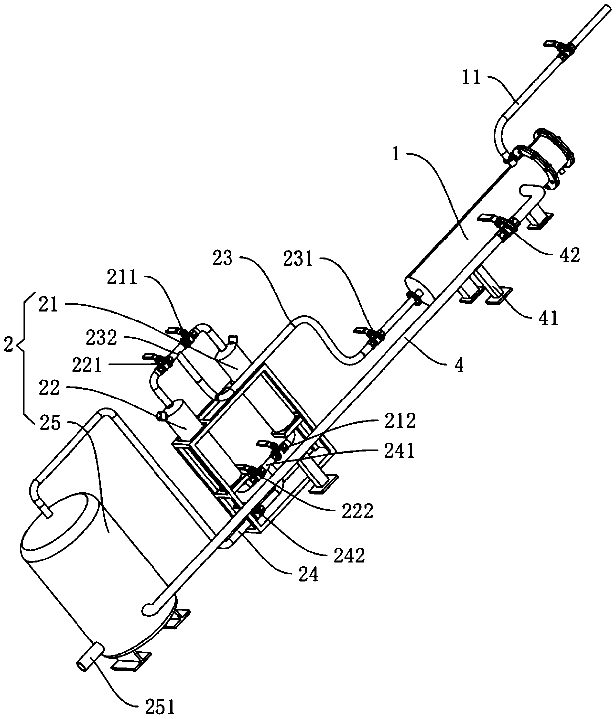 Organic steam adsorption and recovery system