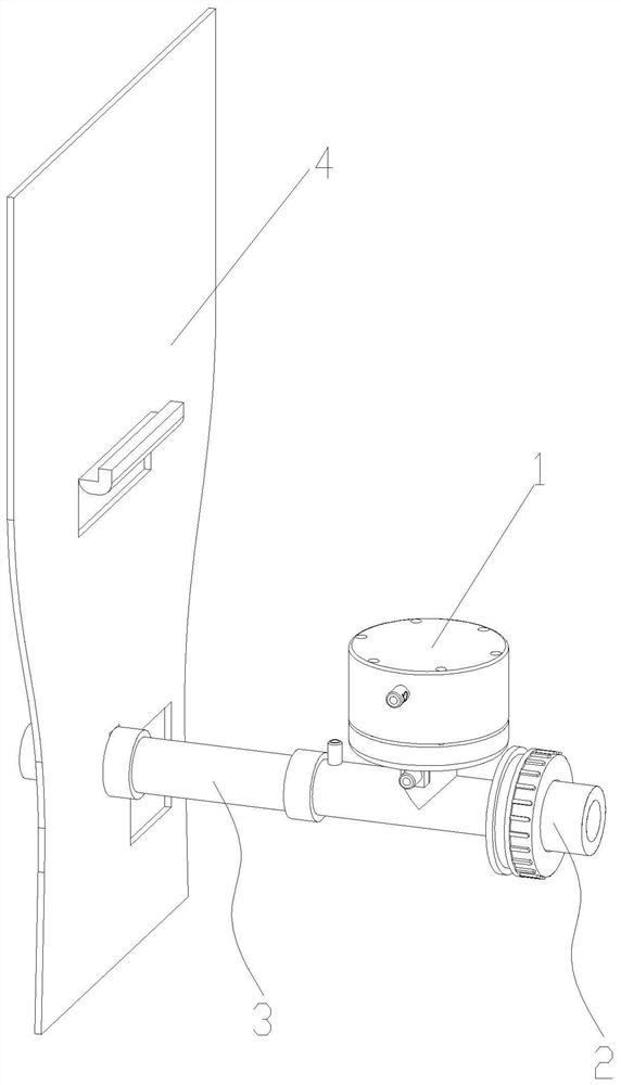 Anti-leakage structure of vacuum blow-down valve