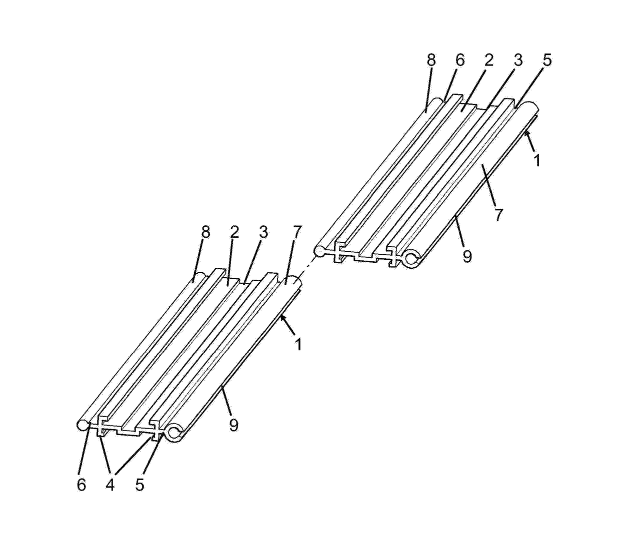 Pyrotechnic carrier structure