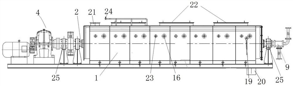 Drying and digesting device