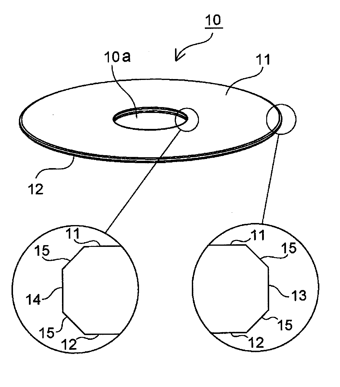 Magnetic disk substrate and magnetic disk