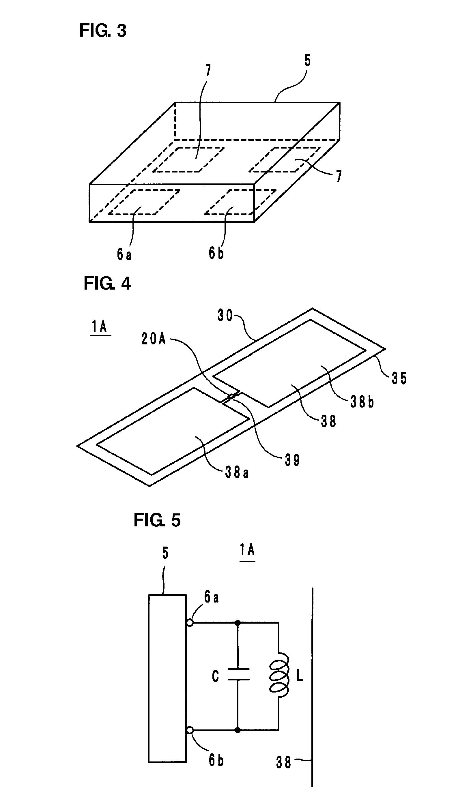 Component of wireless IC device and wireless IC device