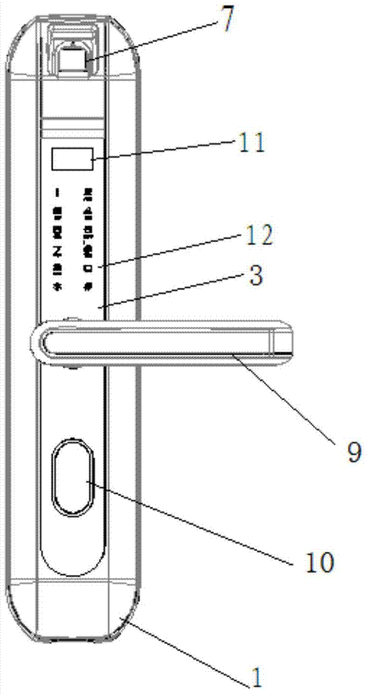 A keyboard navigation system and keyboard navigation method for smart locks