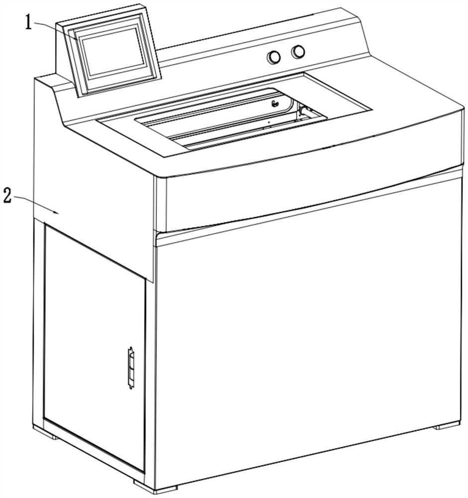 Radioactive solid waste rapid compression packaging device