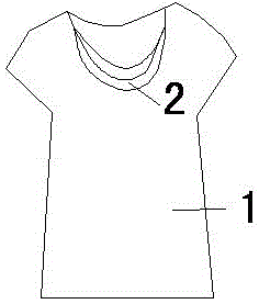 Flame-retardant T-shirt with hood