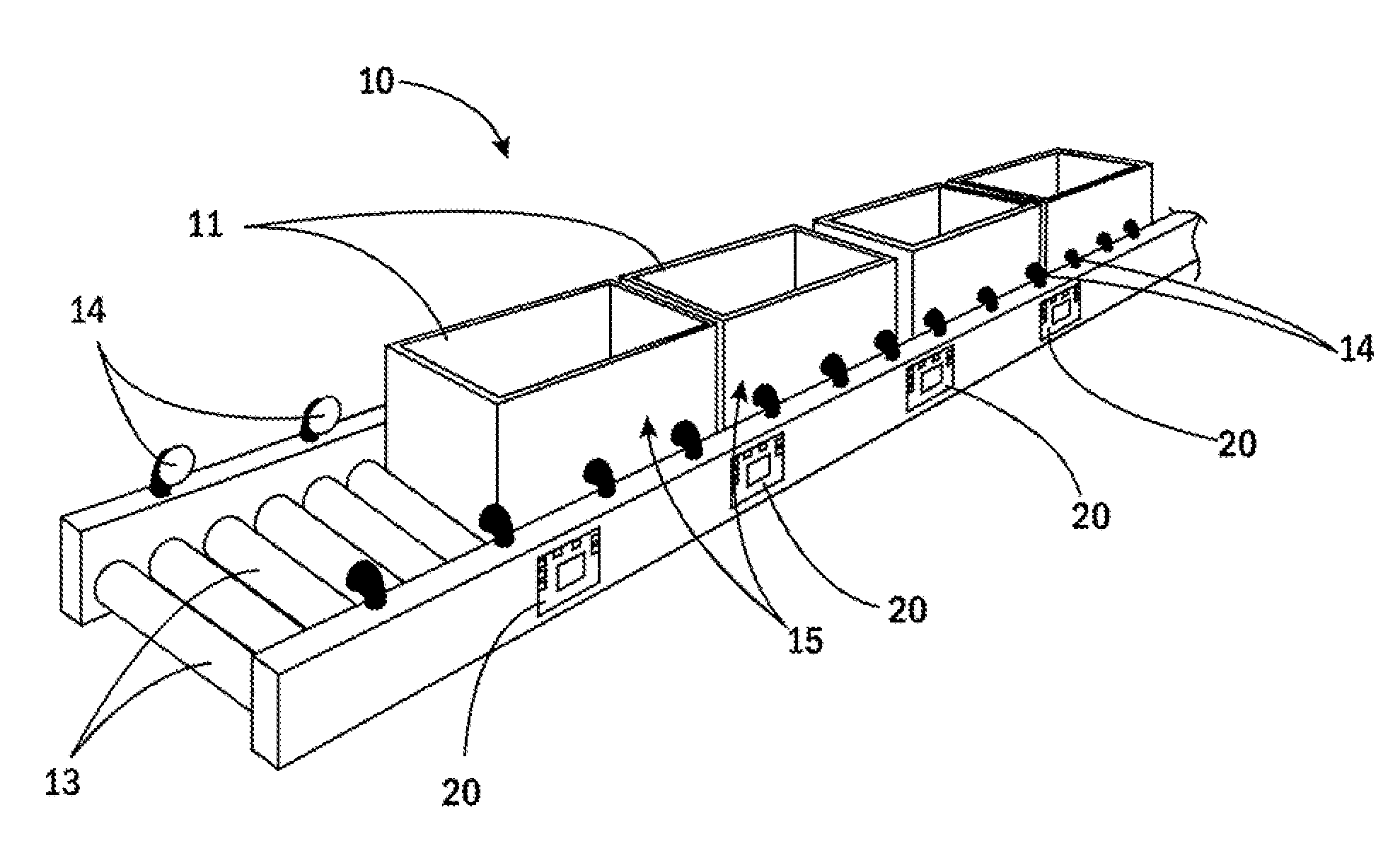 Networked motorized drive roller conveyor
