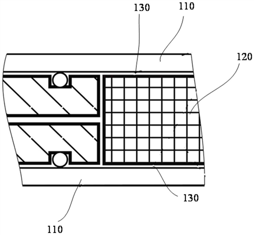 Device and method for measuring gas permeability of compact material