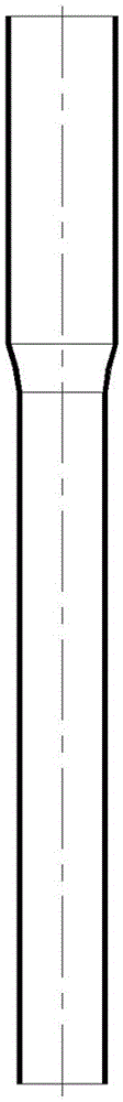 Electric hammer drill bit cold-headed part molding process