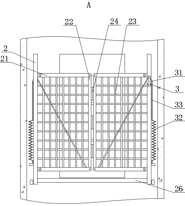 Elevator anti-falling protection device