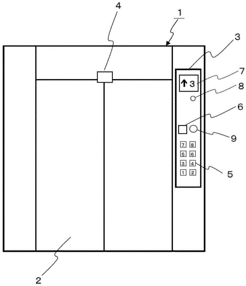 Elevator control device