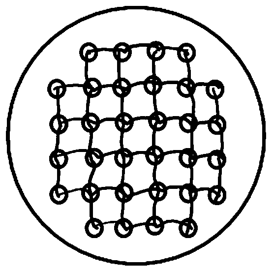 Photo-thermal interface evaporation structure and method based on capillary fiber woven water supply