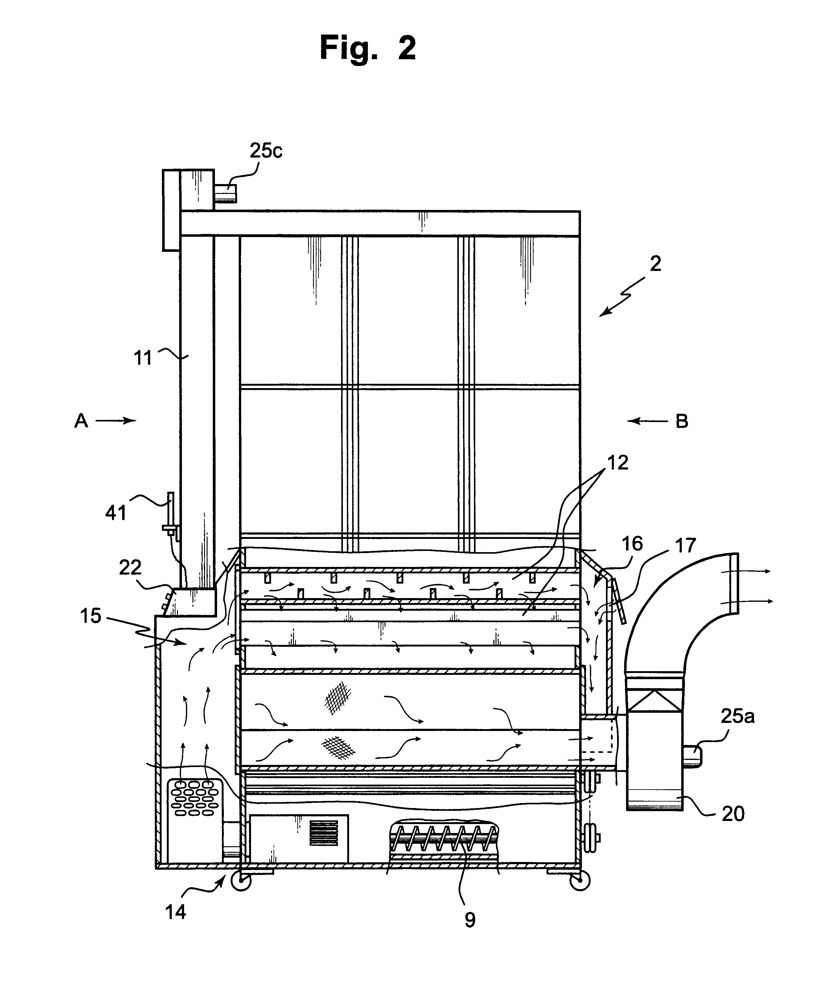 Apparatus for drying granular objects involving pre-heating process