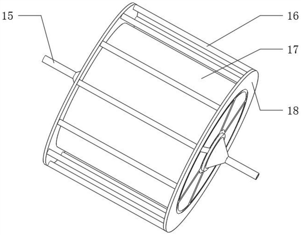 Coiling device for cable production
