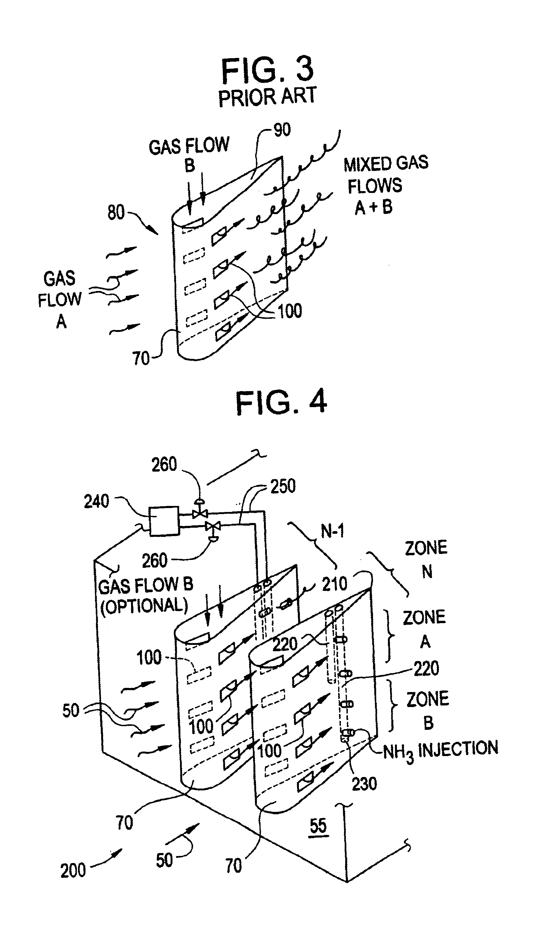 Integrated air foil and ammonia injection grid for SCR systems