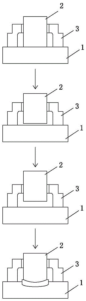 A stud welding method for amorphous alloy