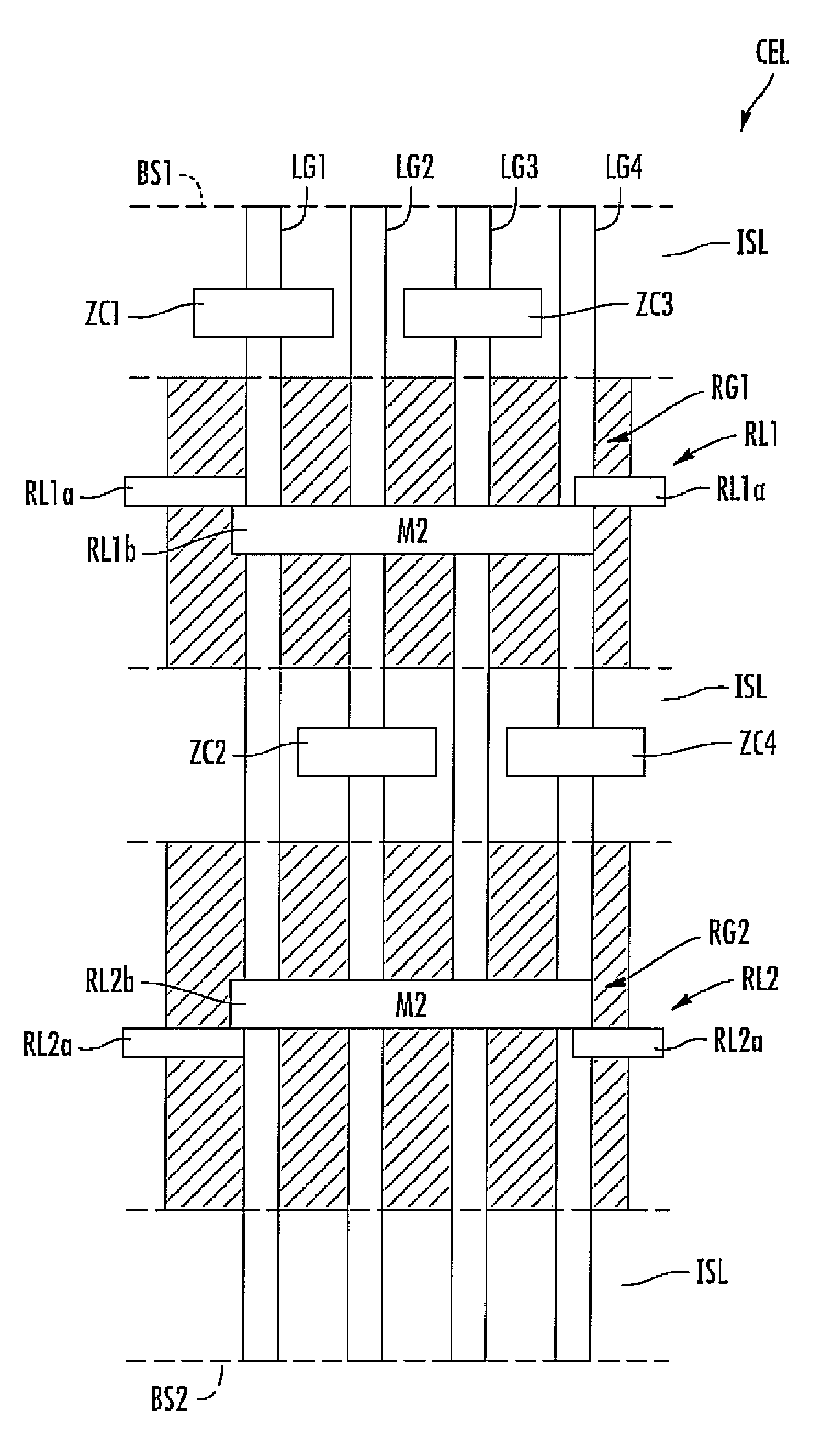 Standard cell for integrated circuit