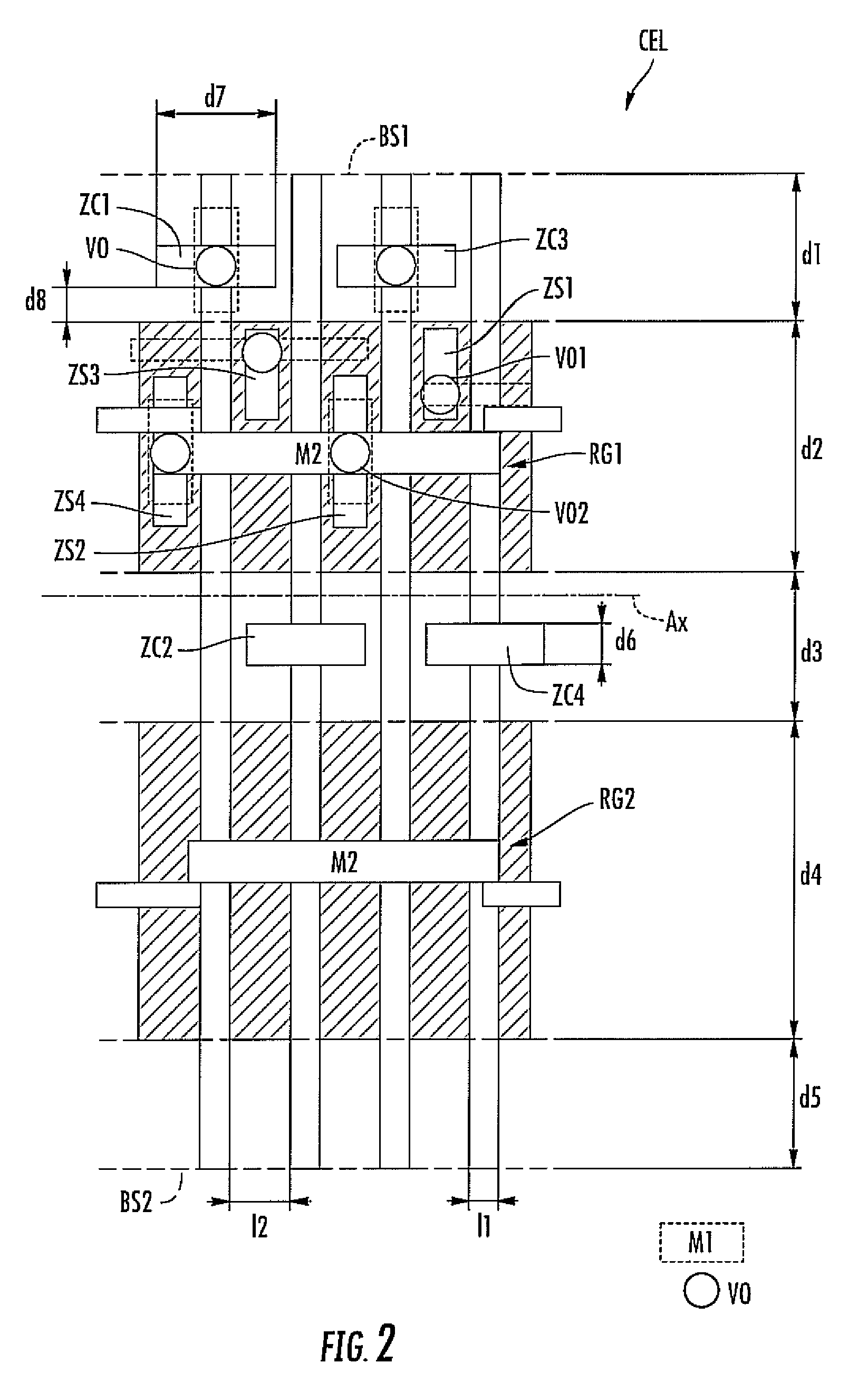Standard cell for integrated circuit