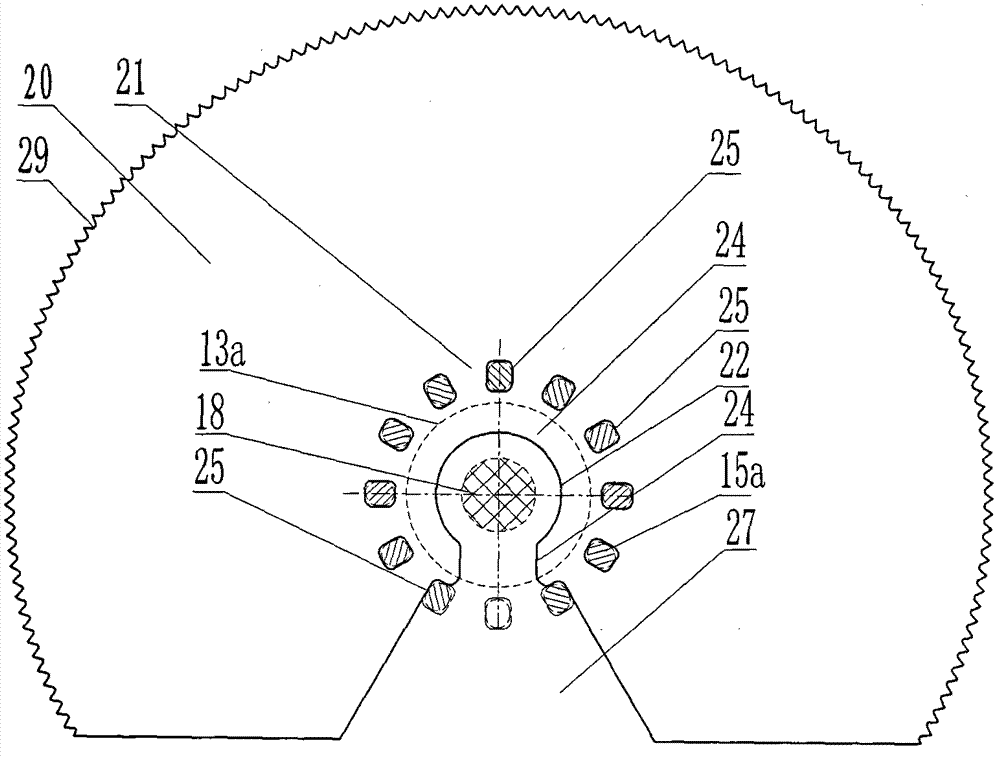 Rapid-mounting working head of multipurpose tool