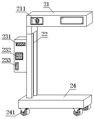 Numerical control suspension device for clothing production