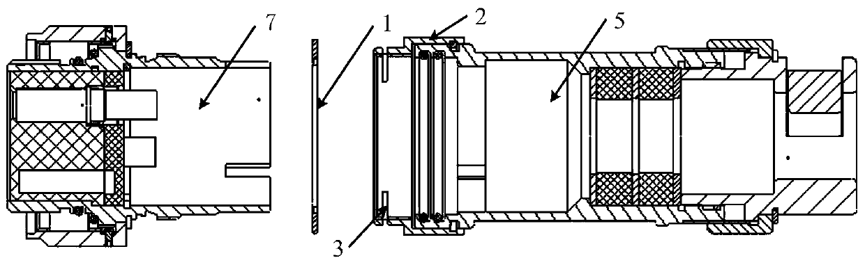 Anti-loosening snap spring, anti-loosening structure, and in-position anti-loosening connector