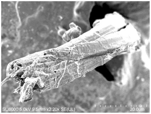 A plant fiber reinforced high wear-resistant tread rubber compound and its preparation method