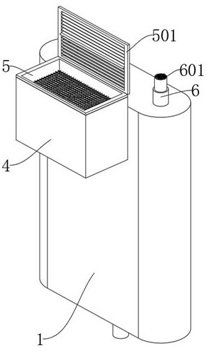 A low nitrogen gas heating water heater