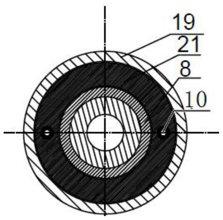 Automatic reactive torque balancing device for screw drill, drilling pipe string and method