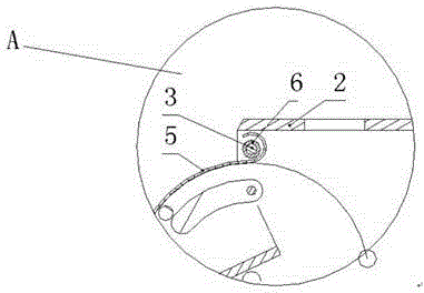 Rotating mechanism with flexible shell