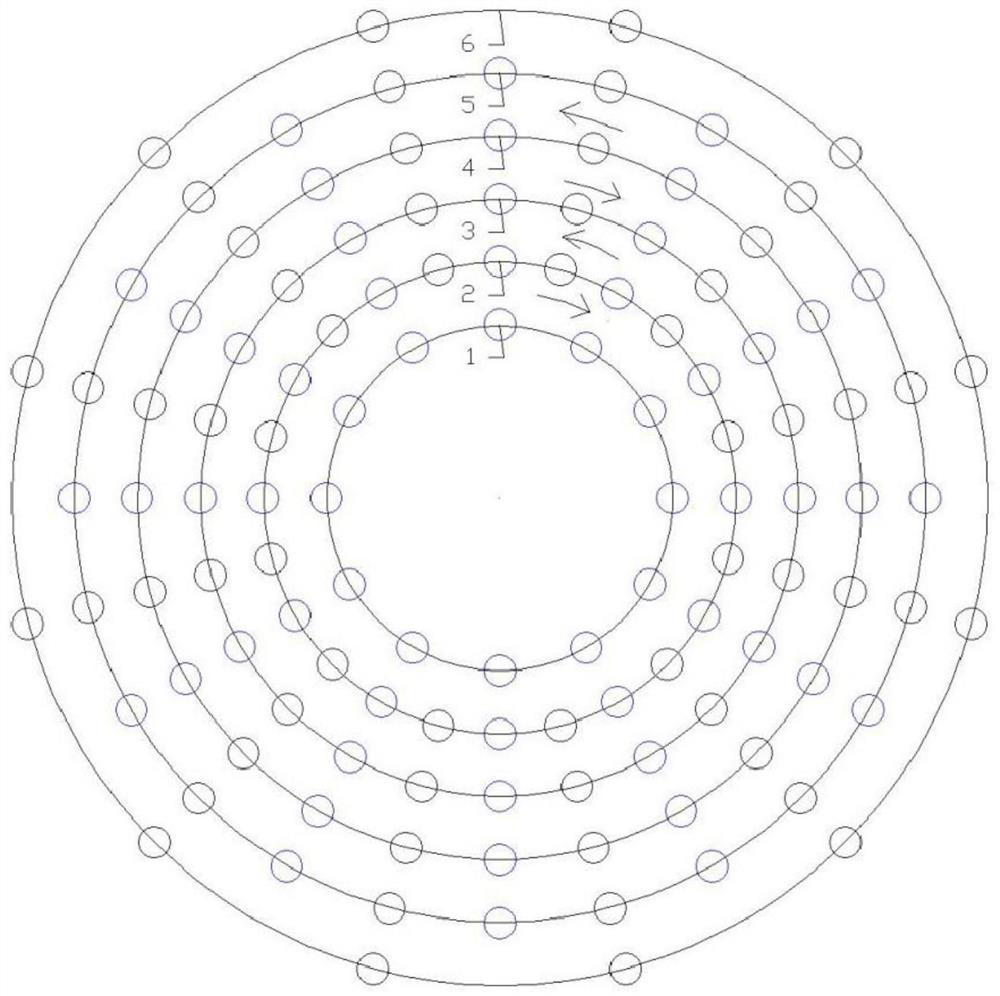 Weaving method of high-temperature-resistant composite material container pre-woven body