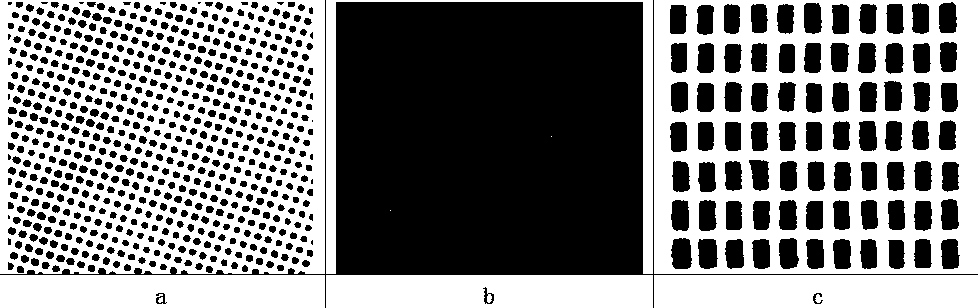 A method for counting light-emitting diodes using local extremum clustering