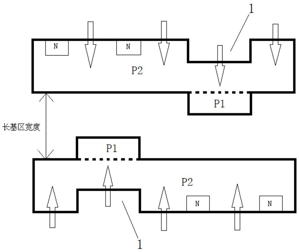 A kind of manufacturing method of semiconductor discharge tube