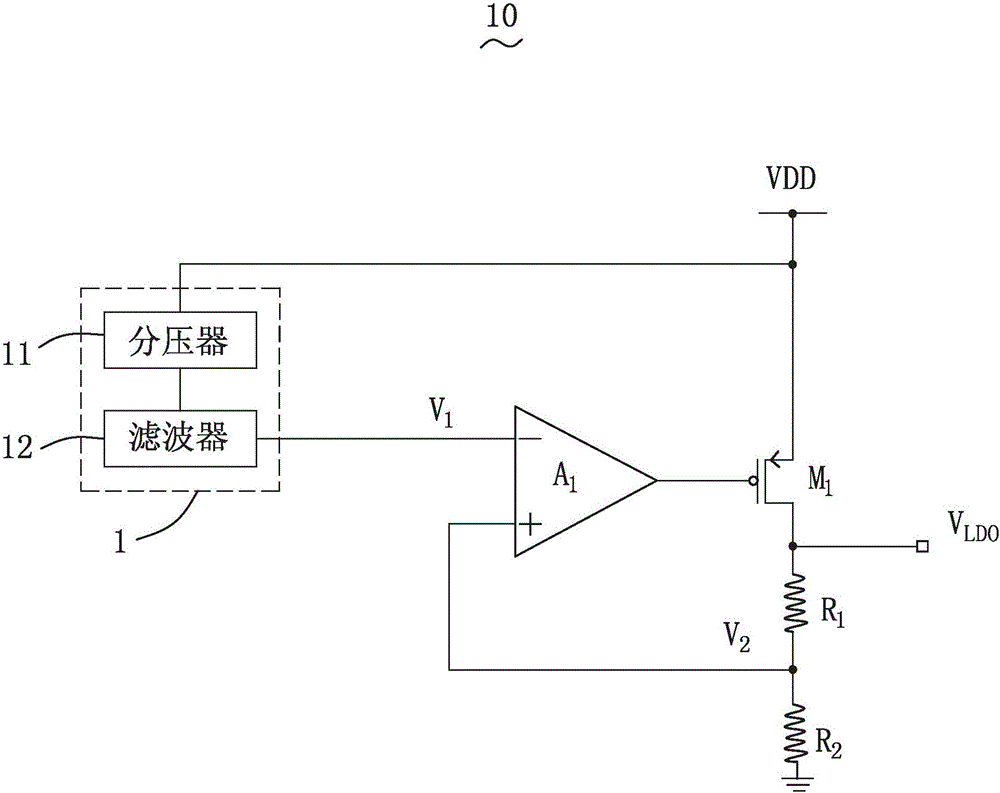Power voltage regulator circuit