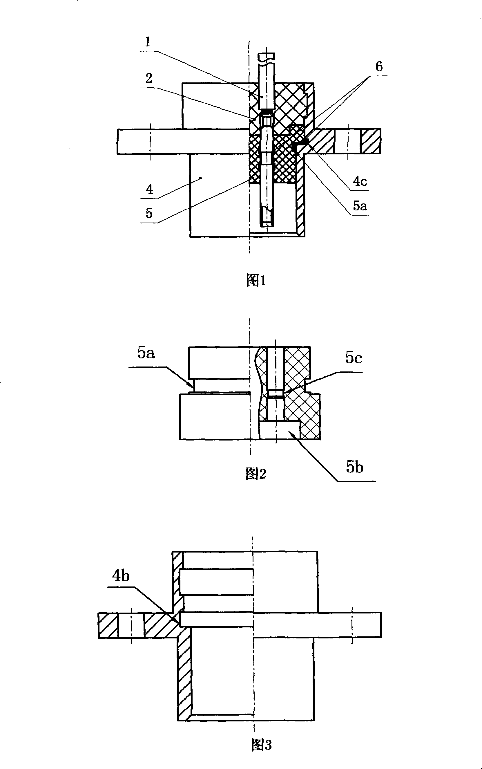 Glue-sealed type electric connector