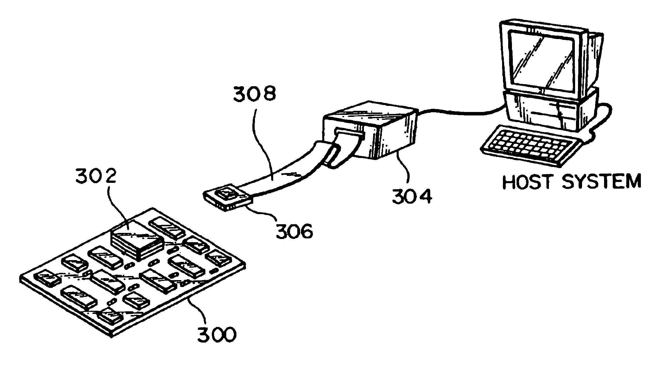 Microcomputer, electronic equipment, and debugging system