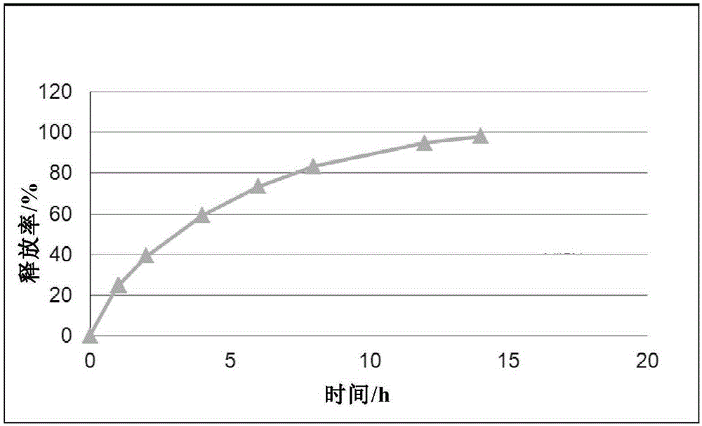 Propafenone hydrochloride sustained-release pellet capsule as well as preparation method and application thereof