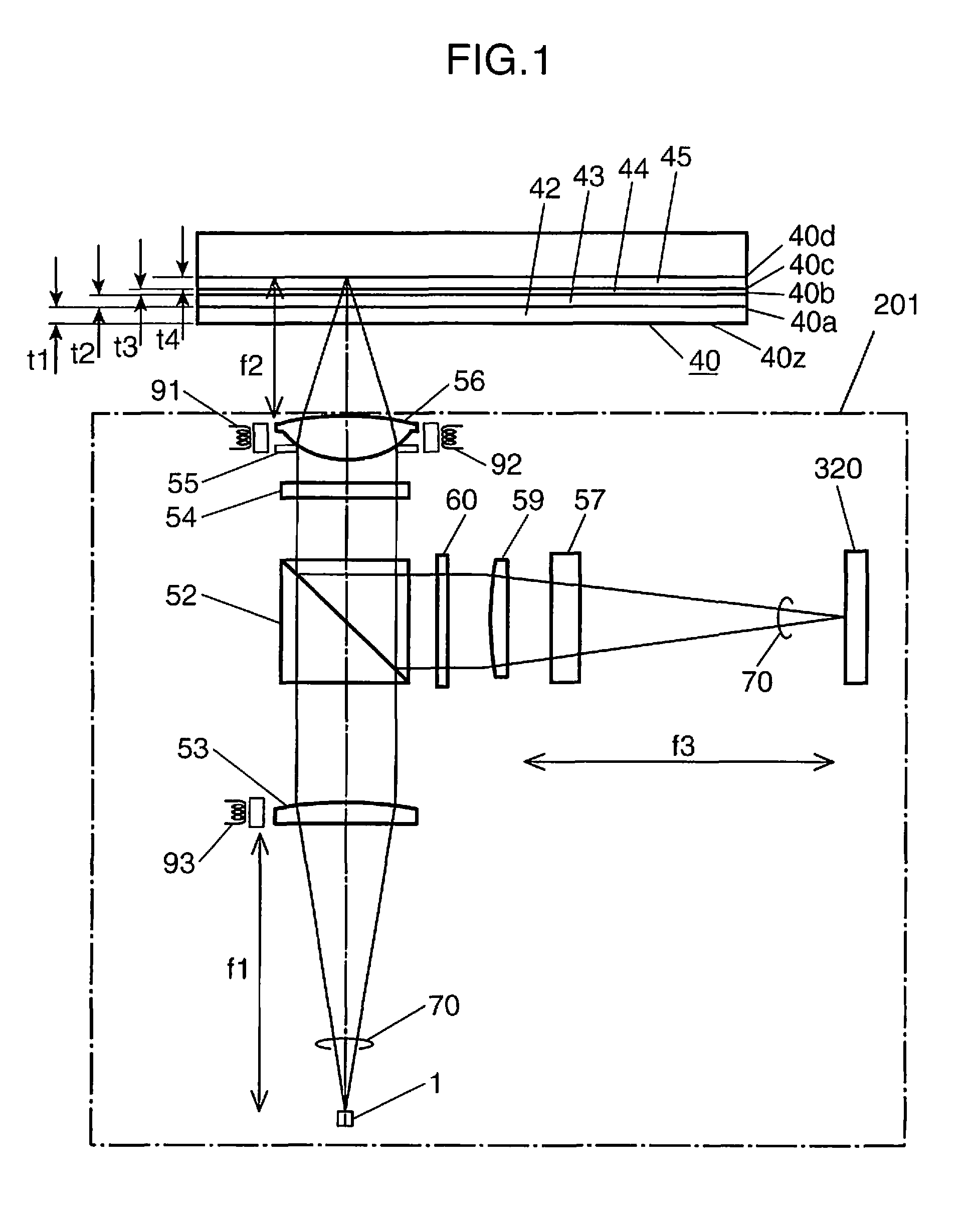 Optical recording medium, and optical information device