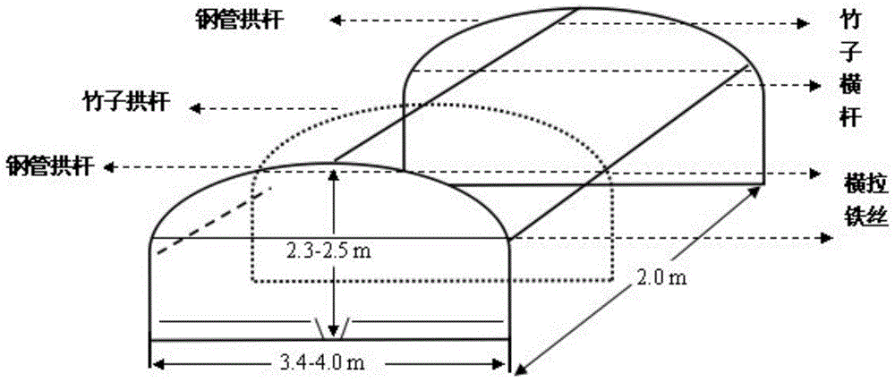 A kind of planting method of bergamot notoginseng