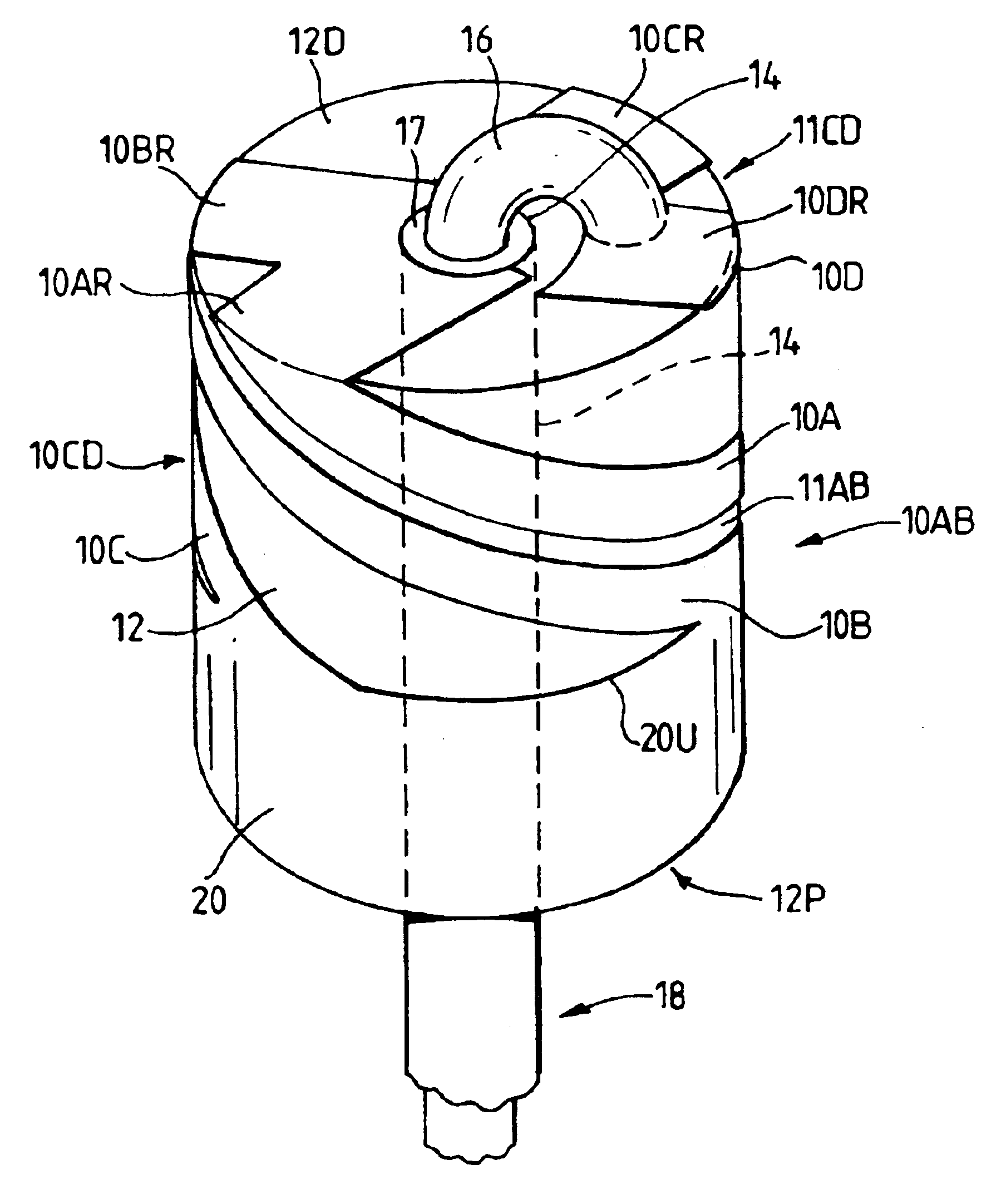 Dielectrically-loaded antenna
