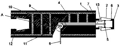 Building formwork convenient to mount and dismount