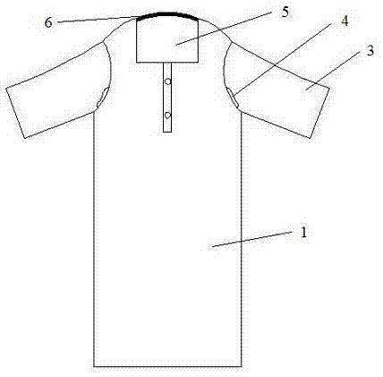 Easily-nursed intensive care unit (ICU) patient garment