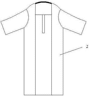 Easily-nursed intensive care unit (ICU) patient garment