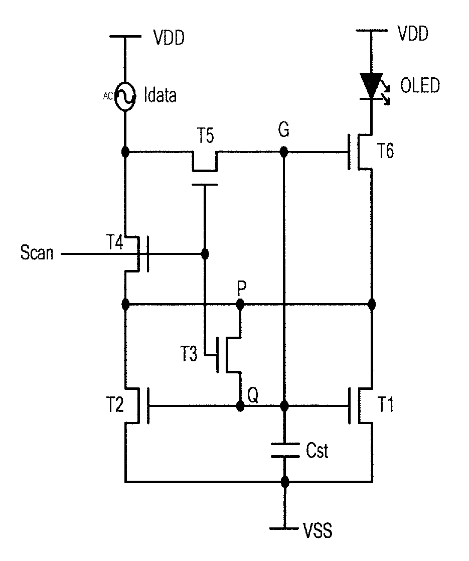 Driving circuit and method for pixel unit, pixel unit and display apparatus