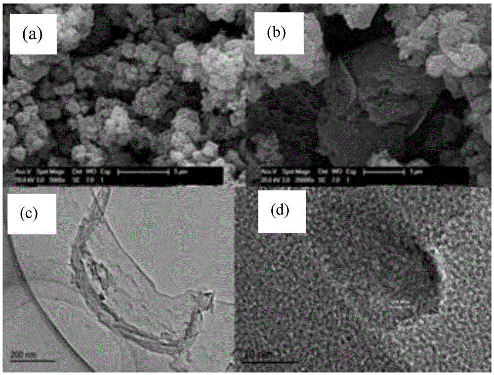Preparation method of graphene nanobelt-loaded semi-conductive 3D photocatalytic material