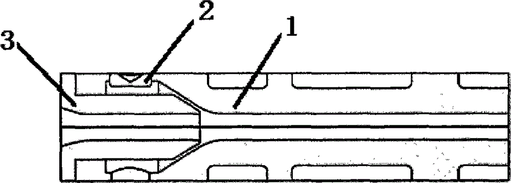 Turbulent eddy tubulature type double-water-supply efficient water-cooling nozzle