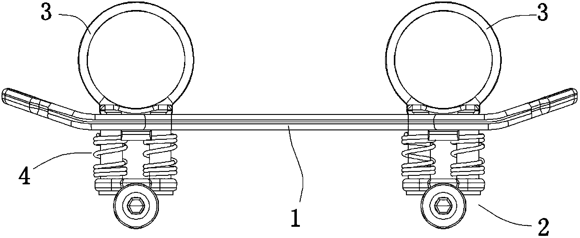 Finger sliding plate