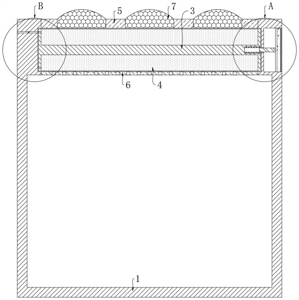 An outdoor moisture-proof and energy-saving distribution box