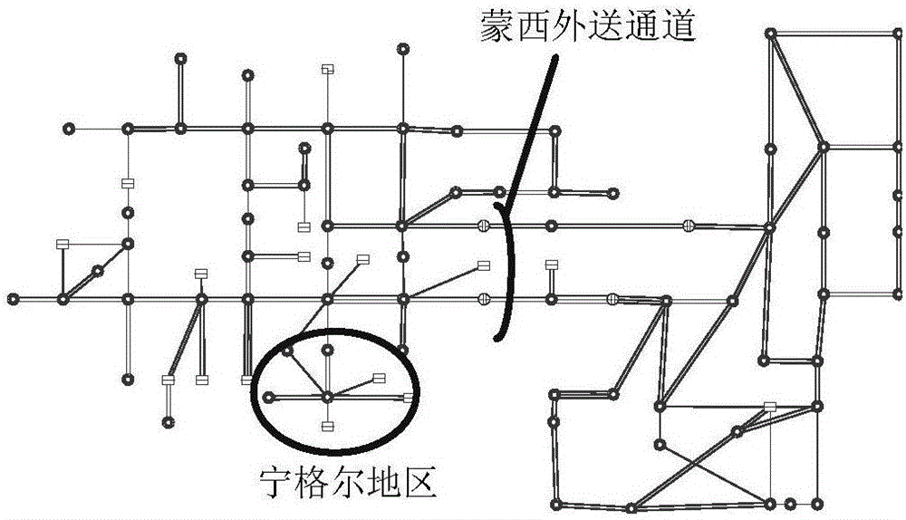 Method for positioning low-frequency oscillation source based on graph theory