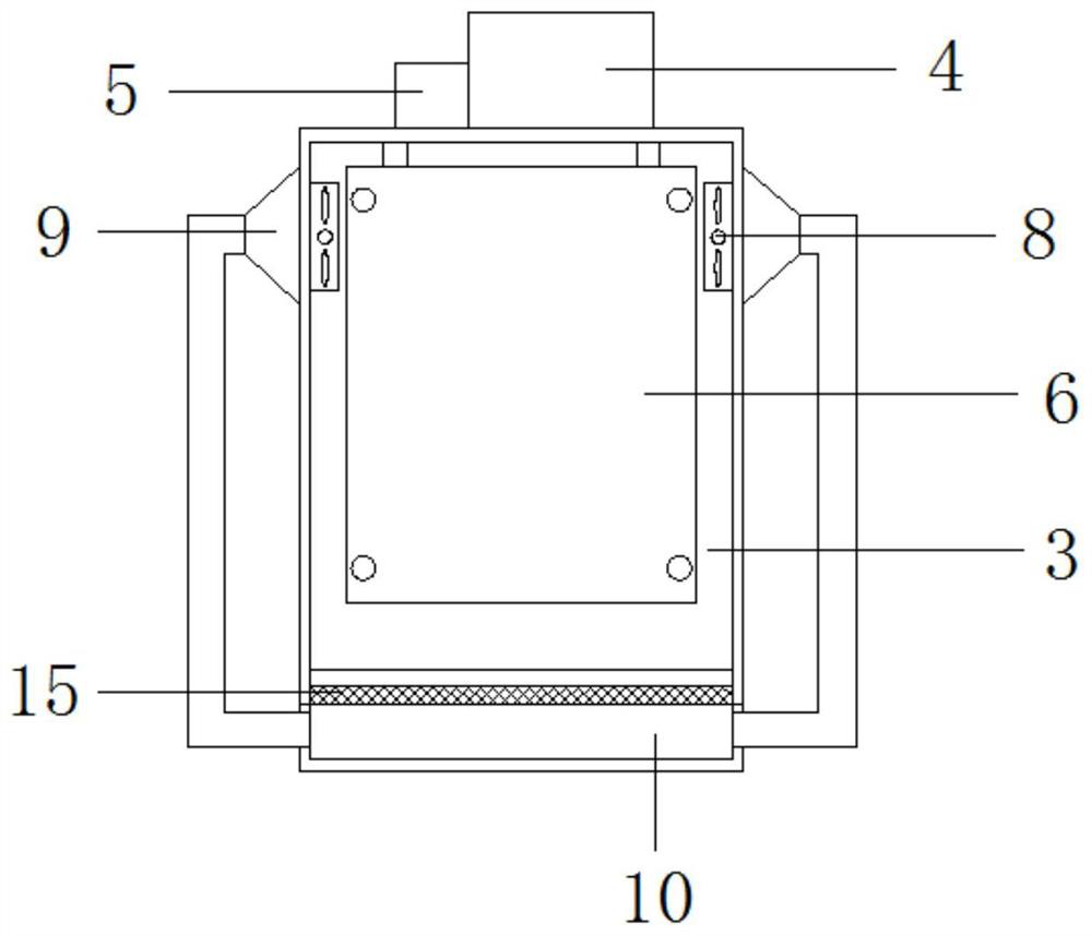 High-low voltage cabinet with good heat dissipation effect