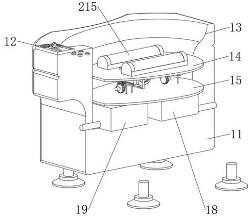 Gynecological treatment hip bath apparatus with efficient absorption nursing structure