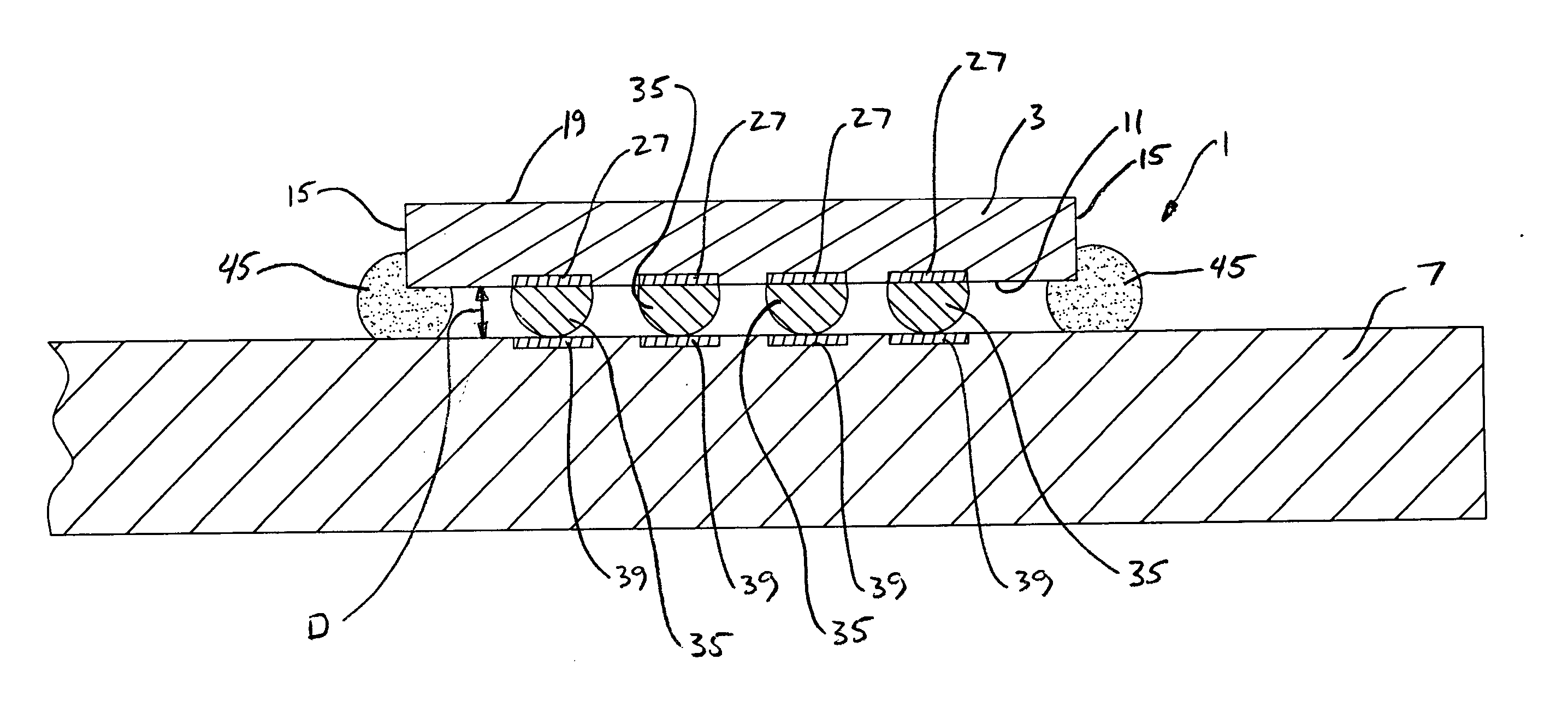 Electrical circuit assembly with improved shock resistance